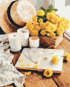 Картини за номерами Квіткова книга 48x60 Brushme BS51336L