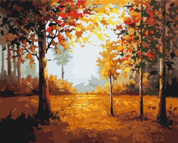 Картины по номерам Oсенний уголок 48x60 Brushme BS52206L