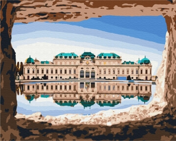Картини за номерами Прекрасний вид на Бельведер 40x50 Brushme BS52811