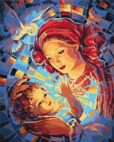 Картины по номерам Нежность © Oleg Loburak 48x60 Brushme BS53355L