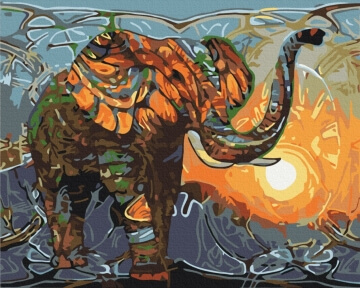Картини за номерами Сонце в зеніті 40x50 Brushme BS52239