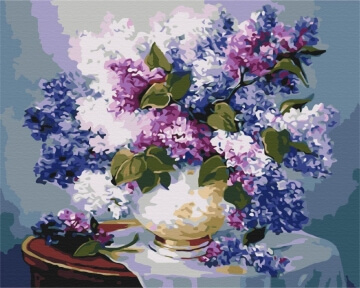 Картины по номерам Бузкові барви 40x50 Brushme BS52672