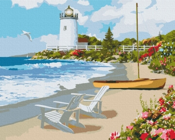 Картины по номерам Маяк 40x50 Brushme BS51549
