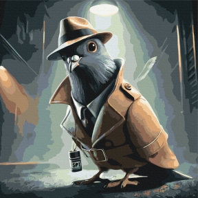 Картины по номерам Spijuniro Golubiro 40x40 Brushme SBS038