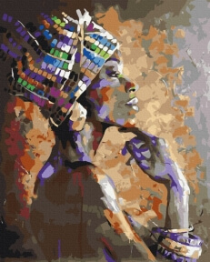 Картини за номерами Відьма 40x50 Brushme BS43612