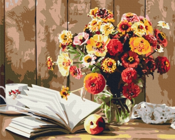 Книжковий натюрморт 48x60 Brushme BS52766L