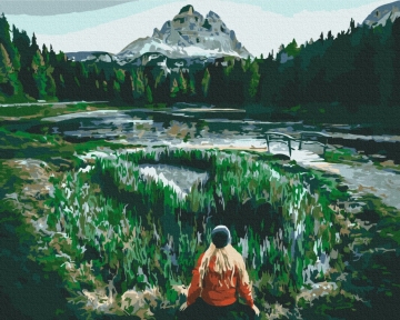 Картины по номерам Три зубцы Лаворедо © Roksolana Baran 48x60 Brushme BS53754L