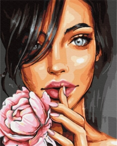 Картины по номерам Портрет Розы 48x60 Brushme BS40587L
