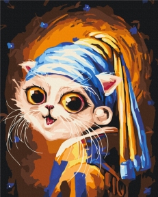 Картины по номерам Девчонка © Марианна Пащук 40x50 Brushme BS54207