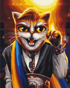 Картины по номерам Непобедимый чемпион© Марианна Пащук 40x50 Brushme BS54215