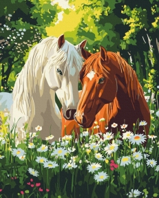 Картины по номерам Тишина цветущего утра 40x50 Brushme BS54425