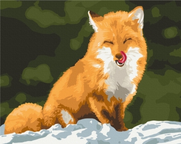 Картины по номерам Лисичка сестричка 48x60 Brushme BS52778L