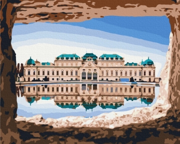 Картины по номерам Прекрасный вид на Бельведер 48x60 Brushme BS52811L