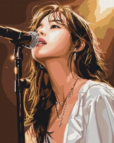 Картины по номерам K-pop певица 40x50 Brushme BS54047