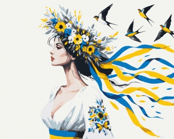 Картины по номерам Ветер свободы © Анна Грицюк 40x50 Brushme BS54372