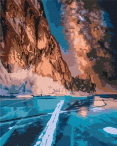 Картины по номерам Северная красота 48x60 Brushme BS52577L