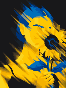 Картины по номерам Ми розквітнемо! ©Поліна Скурихіна 30x40 Brushme RBS53071