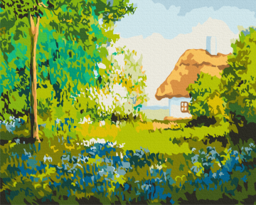 Картины по номерам Лето в деревне 48x60 Brushme BS53150L