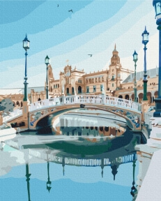 Картины по номерам Туристичний кадр 40x50 Brushme BS52452