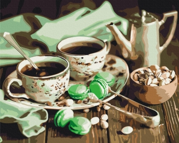 Картини за номерами Мяте чаювання 48x60 Brushme BS4346L