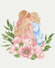 Картины по номерам Мамина любовь 48x60 Brushme BS52544L