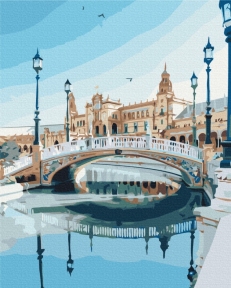 Картини за номерами Туристичний кадр 48x60 Brushme BS52452L