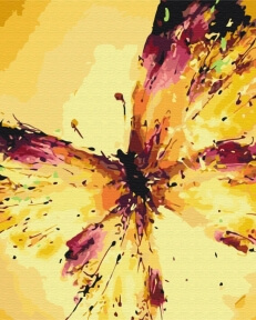 Картини за номерами Політ бабочки 40x50 Brushme BS52171