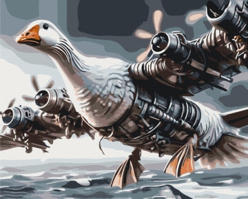 Картины по номерам Bombogini gusini 40x50 Brushme BS54389