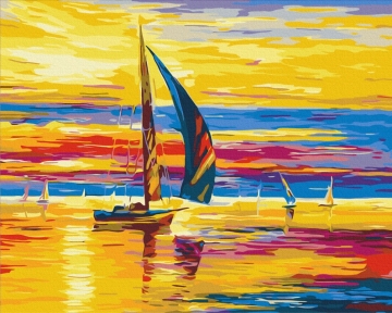 Картини за номерами Схід плаву 48x60 Brushme BS51393L