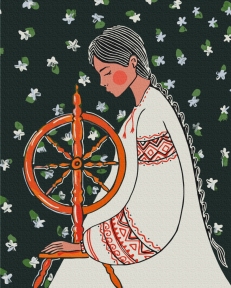 Картини за номерами Веретено життя © ANNART 40x50 Brushme BS54029