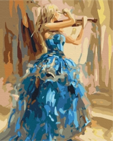 Картини за номерами Музична приймача 40x50 Brushme BS51973