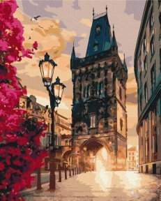 Картины по номерам Прага 40x50 Brushme BS44286
