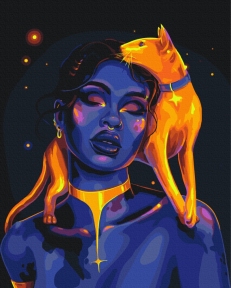 Картины по номерам Внутренний зверь © Соломия Ковальчук 40x50 Brushme BS54461