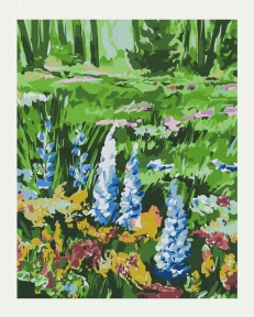 Картини за номерами Лісова поезія © Bona 40x50 Brushme BS53958