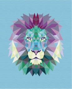 Картини за номерами Хижак у деталях 40x50 Brushme BS52201