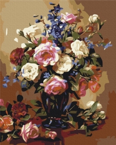 Картини за номерами Вишуканий букет 48x60 Brushme BS52670L