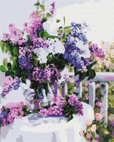 Картины по номерам Сирень 40x50 Brushme BS7211