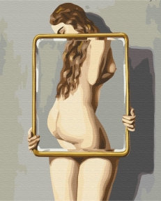 Картины по номерам Сюрреализм Магритта 40x50 Brushme BS52407