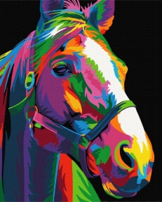 Картины по номерам Веселковий скакун 40x50 Brushme BS51448