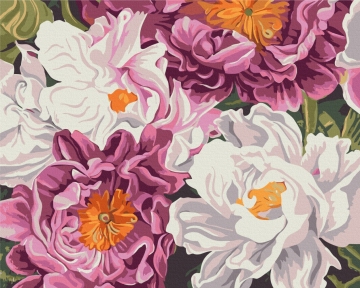 Картины по номерам Сны о пионах © Анастасия Алехина 40x50 Brushme BS54483