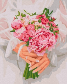 Картины по номерам Особый букет 48x60 Brushme BS52534L
