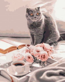 Картины по номерам Любимый британец 48x60 Brushme BS51927L