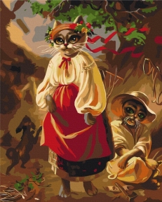 Картины по номерам Котерина ©Маріанна Пащук 48x60 Brushme BS53663L