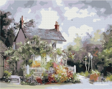 Картини за номерами Затишне передмістя 40x50 Brushme BS52417