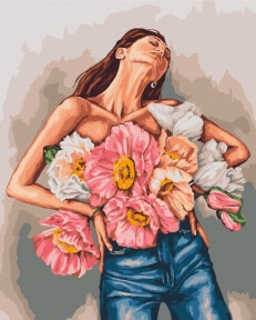 Картины по номерам Витончена весна © Дар'я Михайлишина 40x50 Brushme BS53569