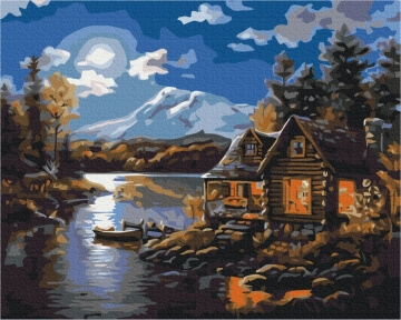 Картини за номерами Лісник 40x50 Brushme BS7618