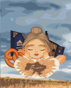 Картины по номерам Символи свободи ©Лілі Демачкович 40x50 Brushme BS53285