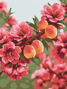 Картины по номерам Весенний поцелуй 30x40 Brushme RBS1062