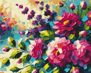 Картины по номерам Цветы лета © Олег Лобурак 40x50 Brushme BS54159
