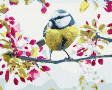 Картини за номерами Весняна синочка 48x60 Brushme BS51439L